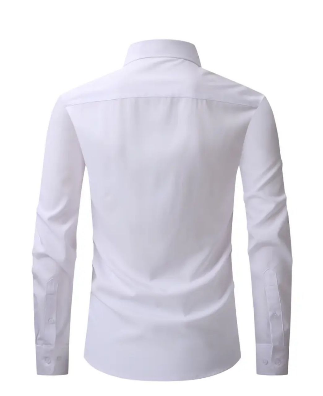 Trubinized- Under Coat White Plain                  Long Sleeve