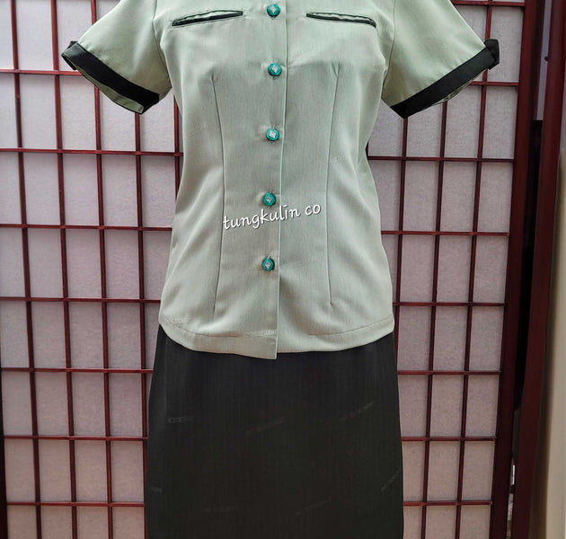 Secretary Female Set- Top&Skirt